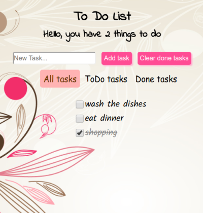 image of to do list